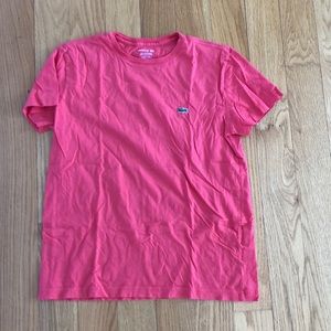 Lacoste basic tee in coral, size S